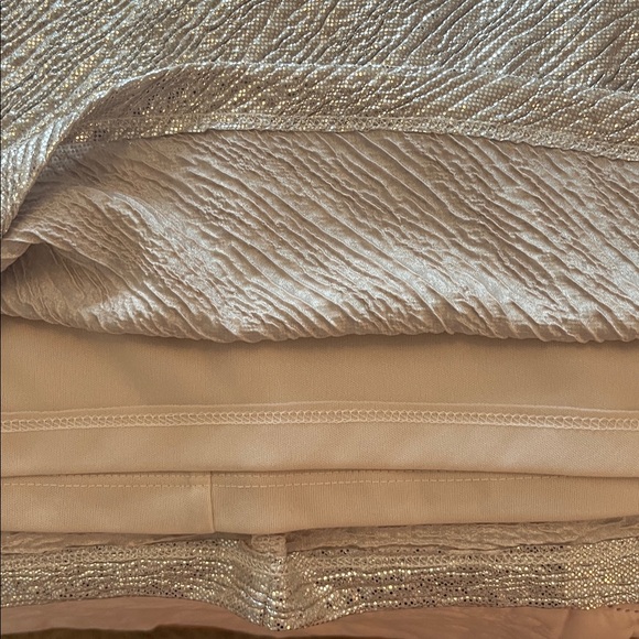 NWT Anne Klein Metallic Shimmer Dress - Picture 7 of 10